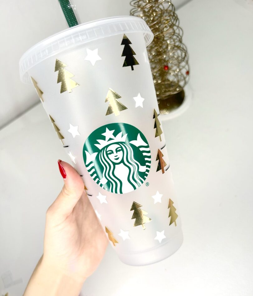 VASO STARBUCK ÁRBOL NAVIDAD