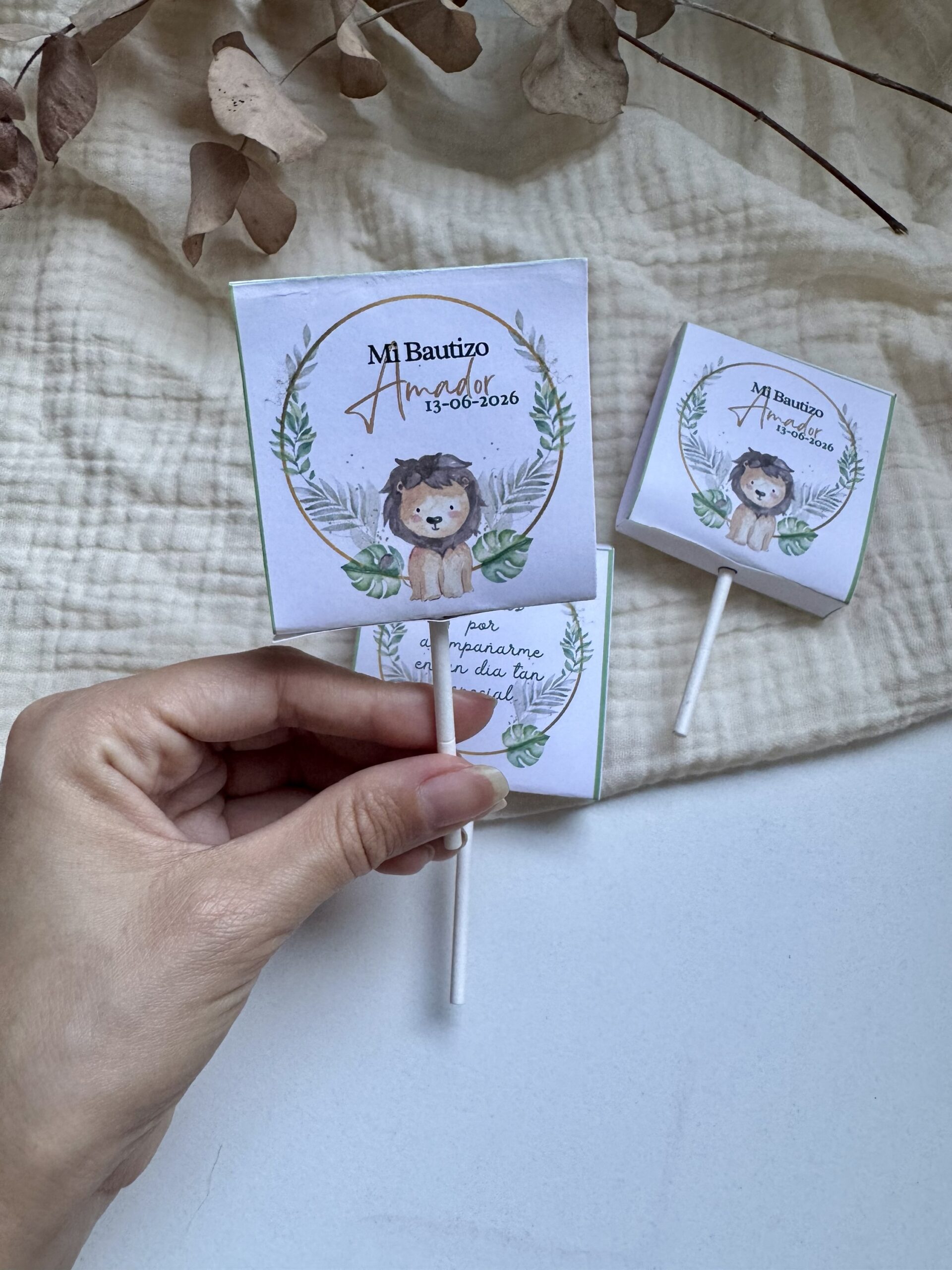 Piruletas Personalizadas para Eventos