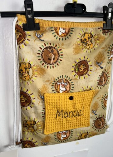 Mochila Rey León