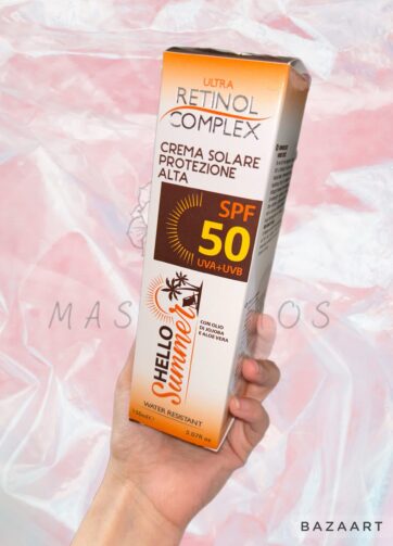 Crema solar SPF 50 I Retinol complex