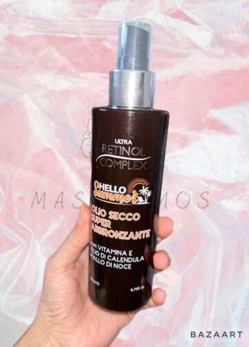 Aceite seco super bronceador
