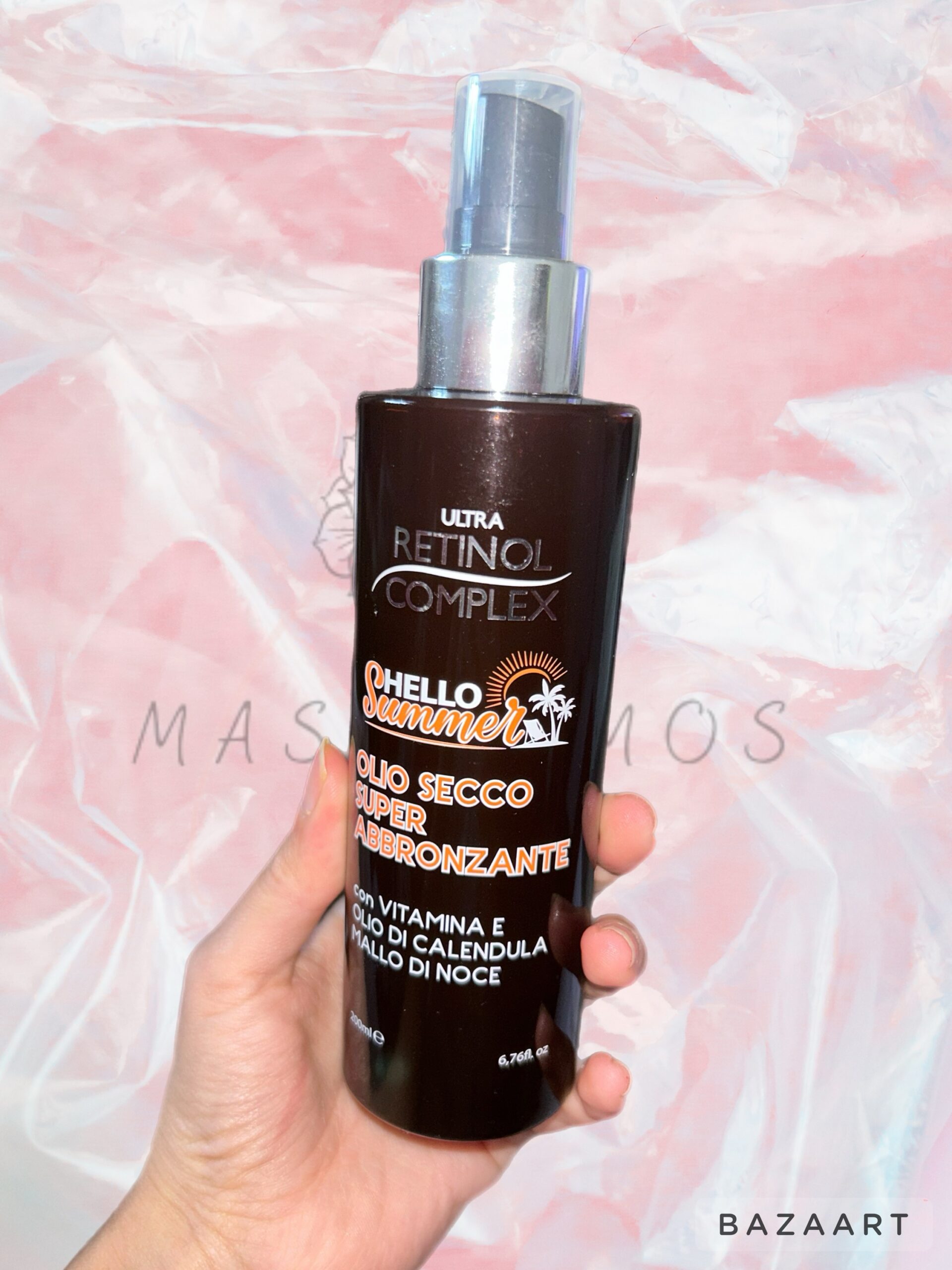 Aceite seco super bronceador