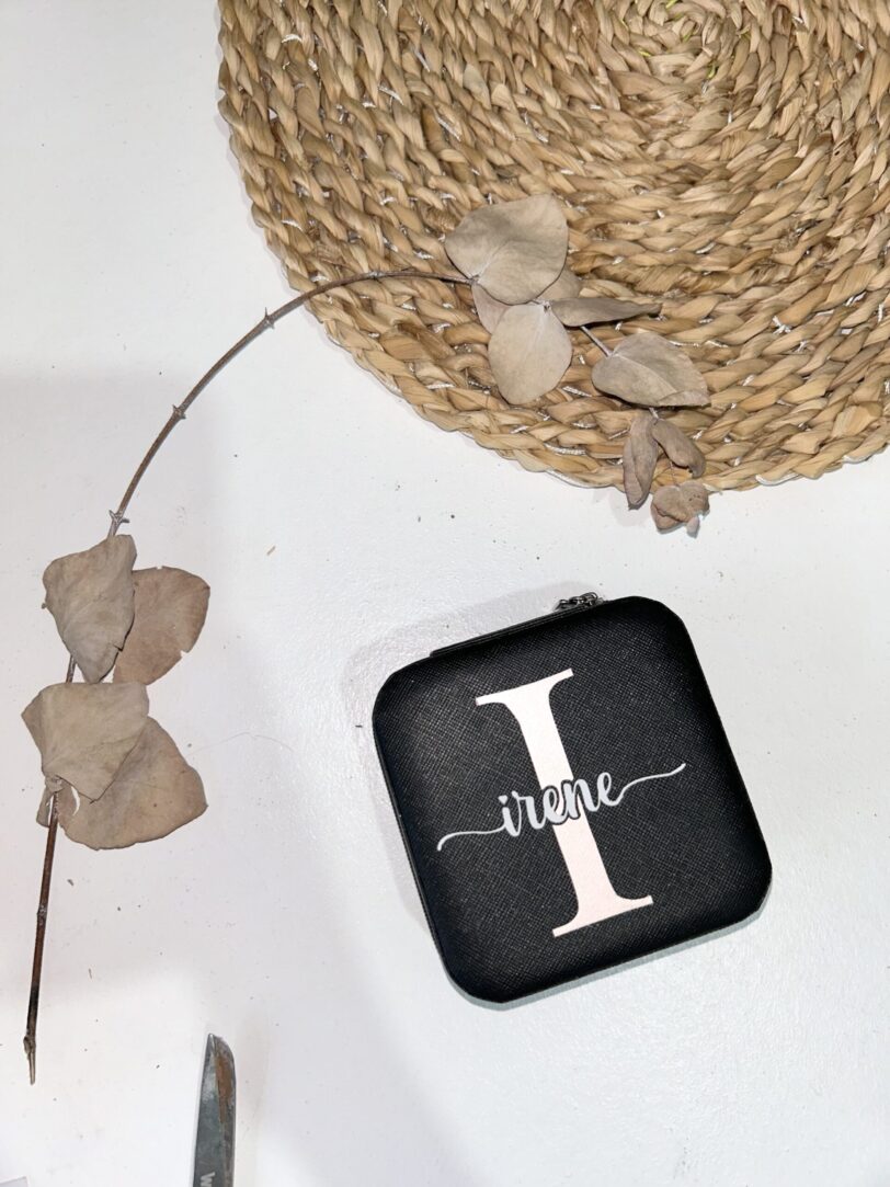 Joyero personalizado Negro