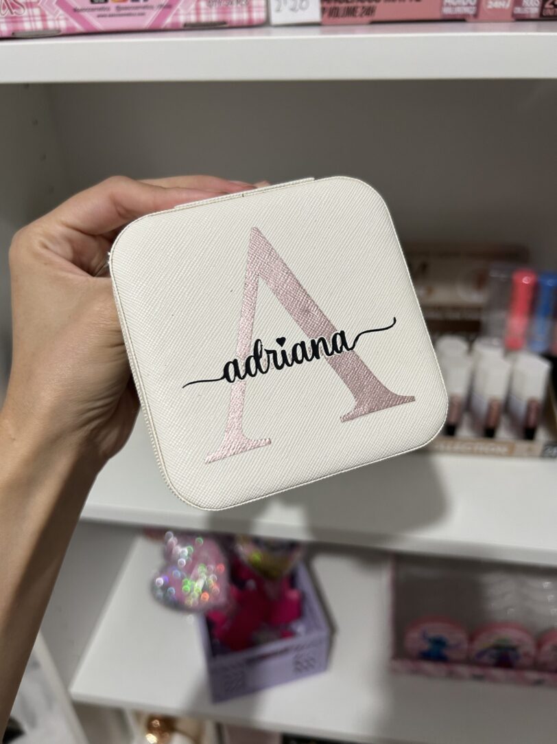 Joyero blanco personalizado - Imagen 2