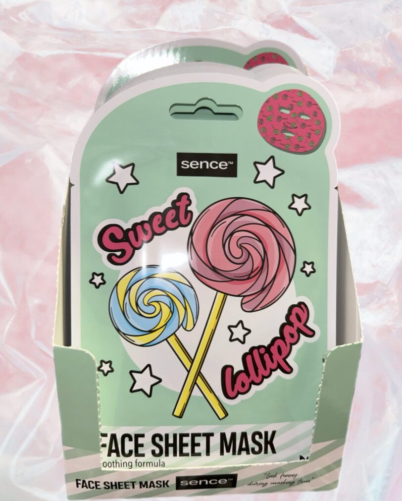 Mascarilla Facial de Tela Piruleta