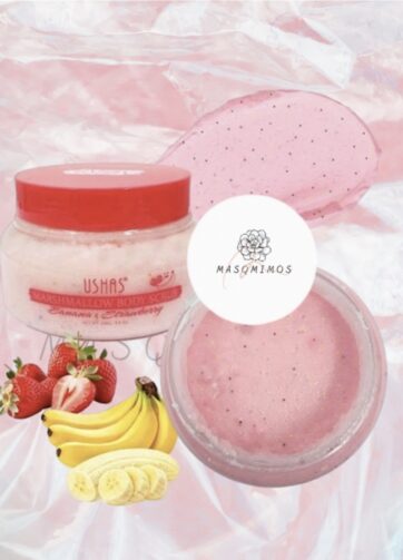 Exfoliante Corporal Natural Fresa y plátano