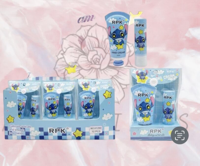 Pack crema de manos y bálsamo Stitch