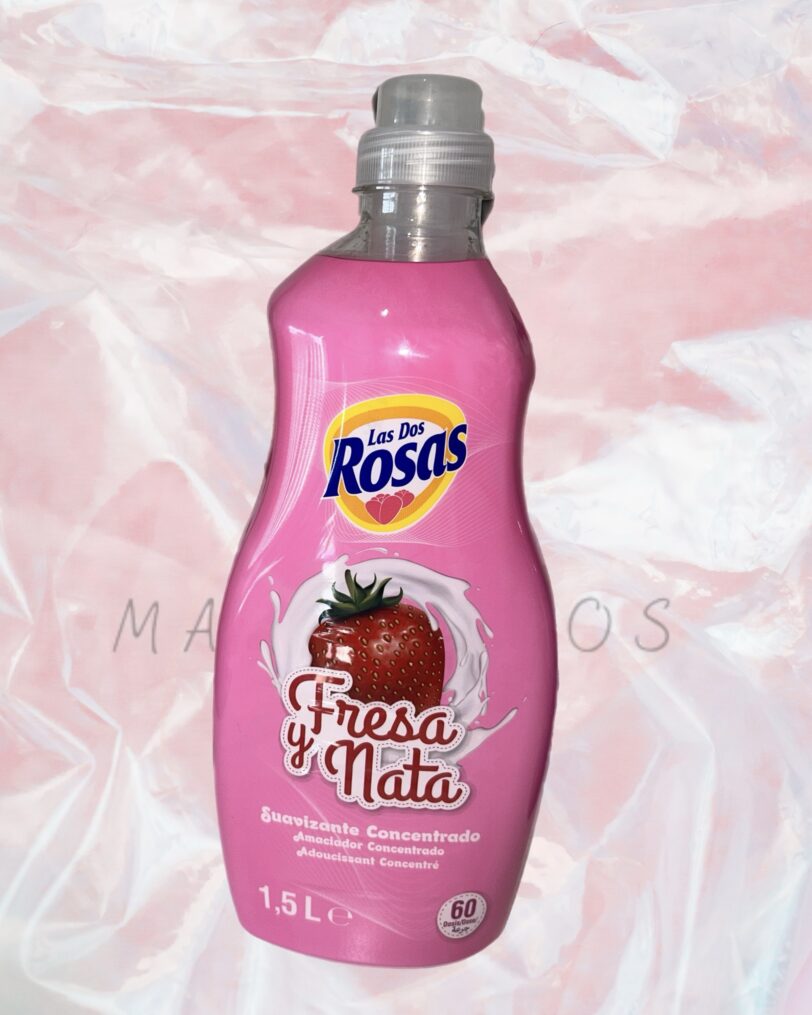Suavizante Concentrado Fresa y Nata 1,5L