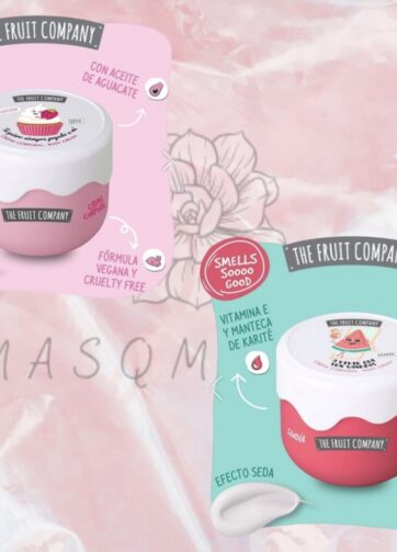 Crema Corporal efecto seda fresa nata o sandía ~ The Fruit Company