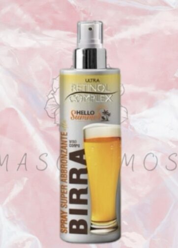 Spray Super Bronceador de Cerveza