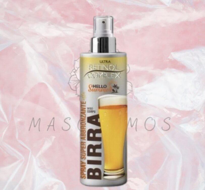 Spray Super Bronceador de Cerveza