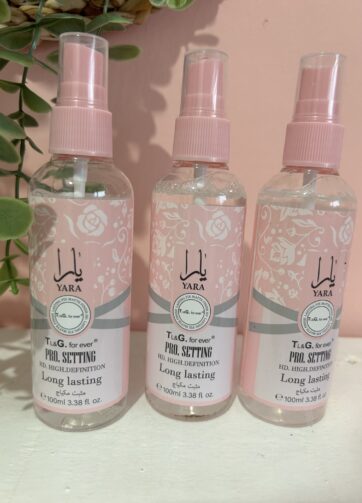 Spray Fijador del maquillaje Yara