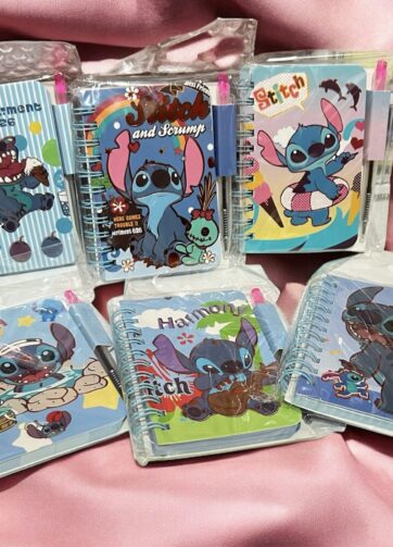 Libretita + bolígrafo Stitch