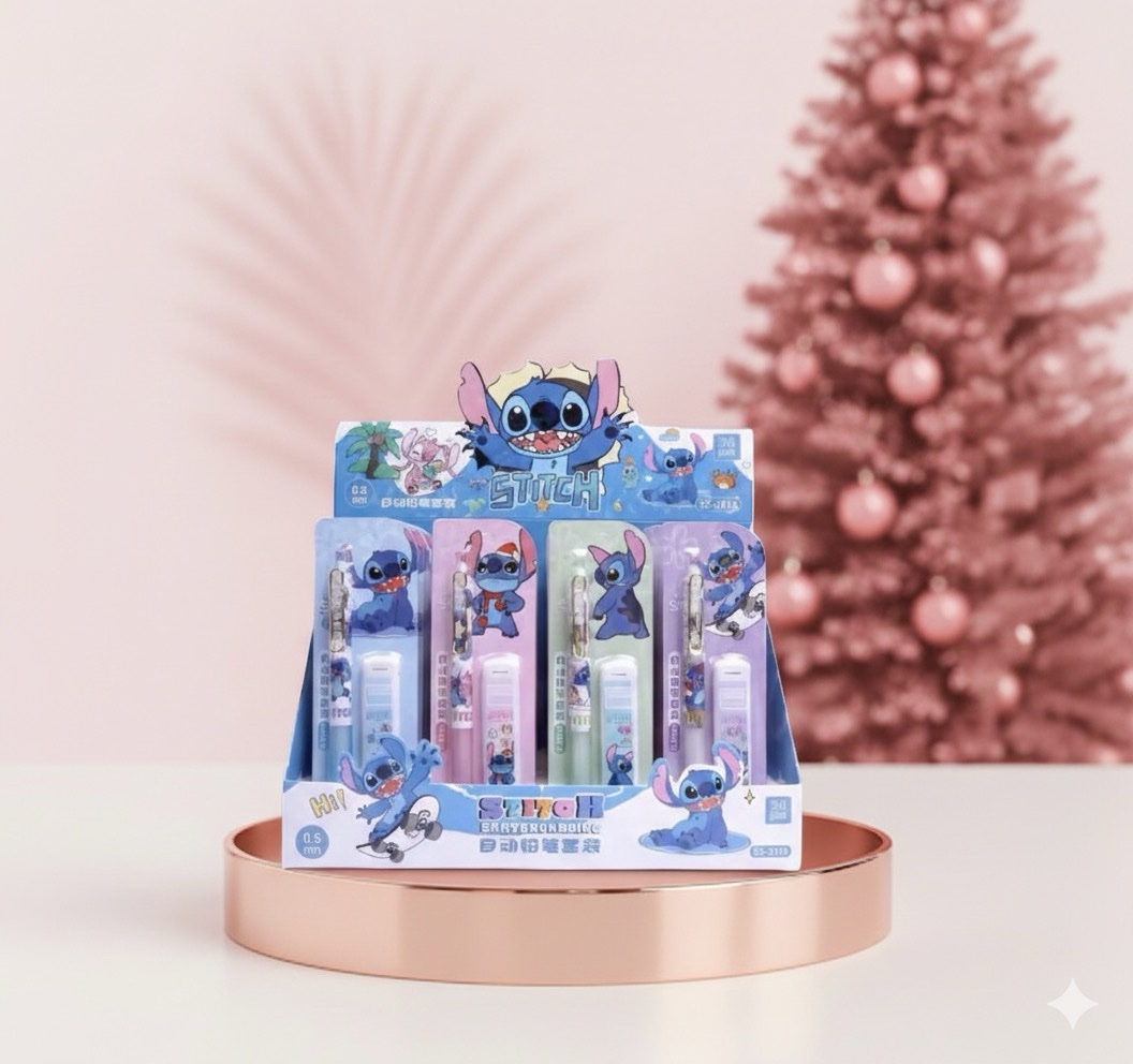 Portaminas Stitch + Minas