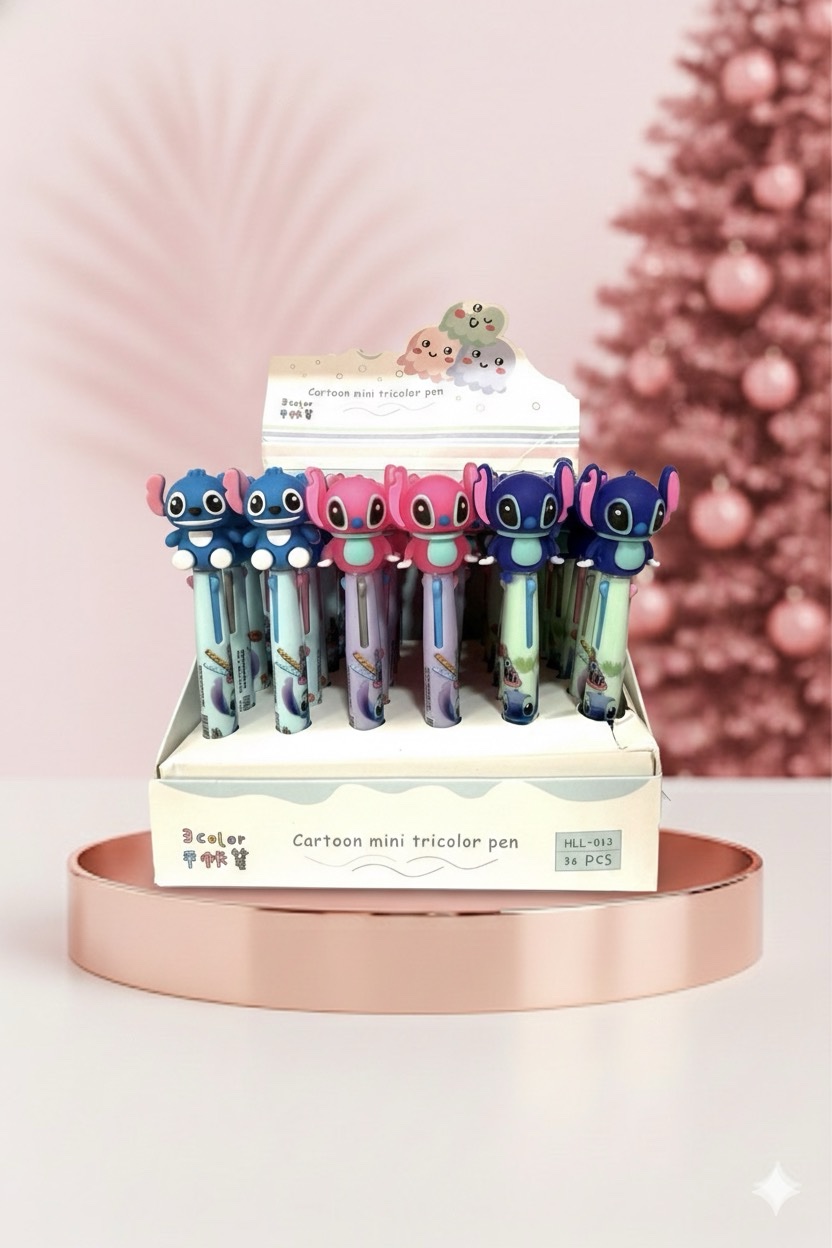 Bolígrafo multicolor Stitch