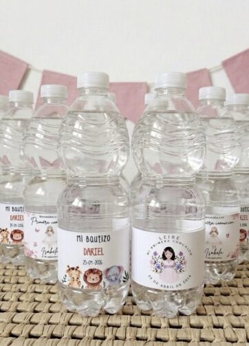 Pegatina para Botellas de Agua personalizadas