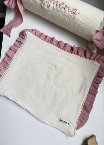 Salvababas Bambula Volante Rosa Palo