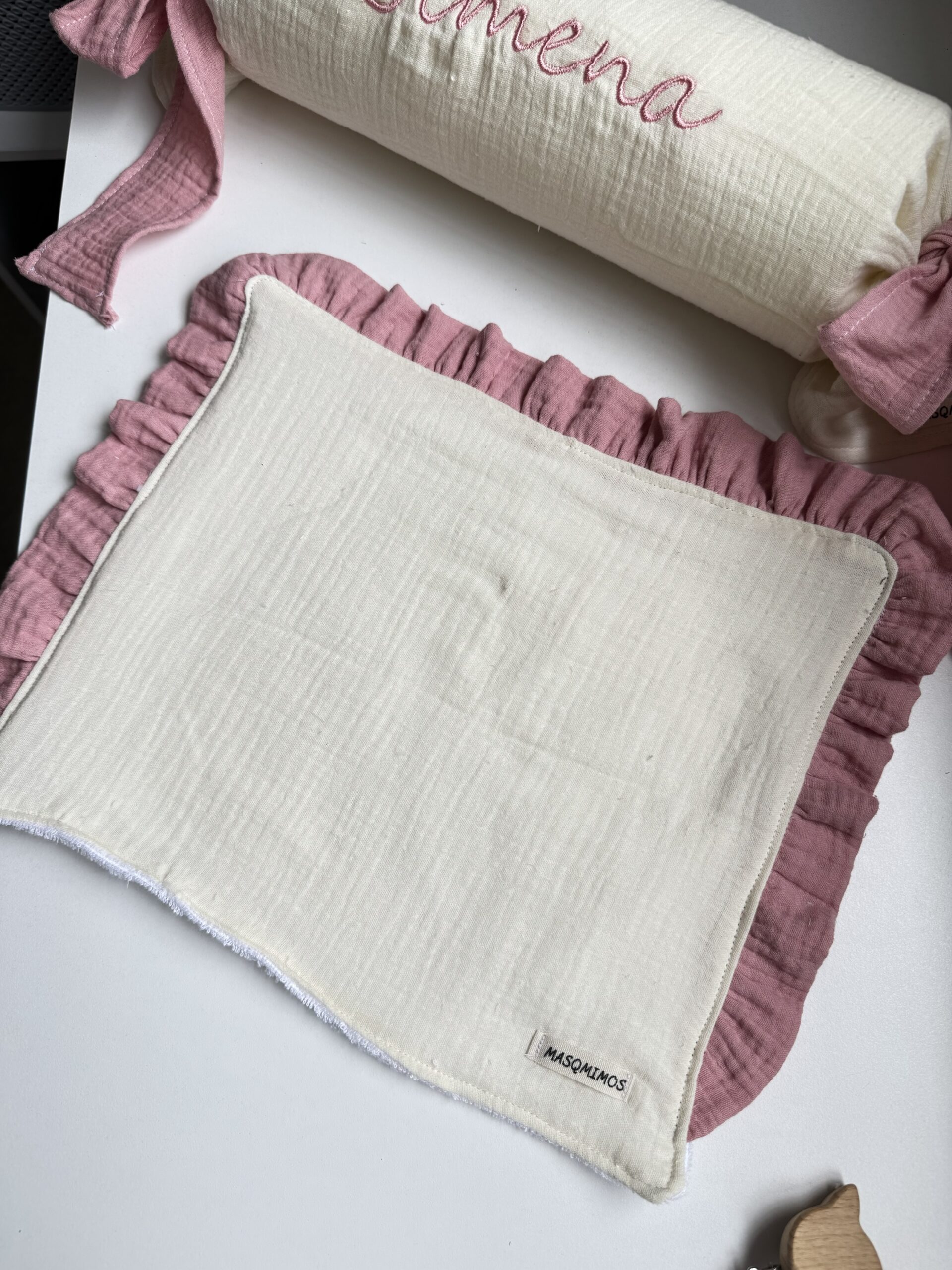 Salvababas Bambula Volante Rosa Palo
