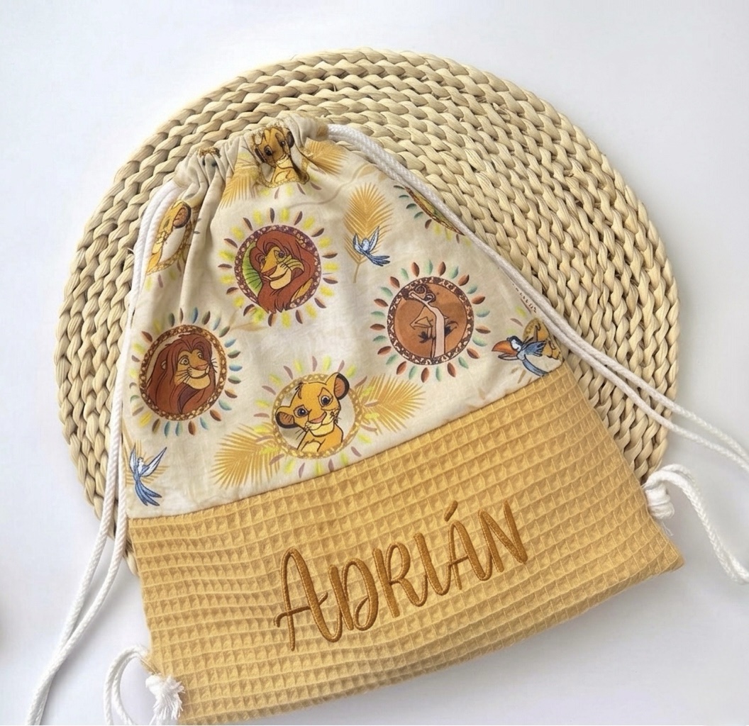 Mochila Talega  Rey León