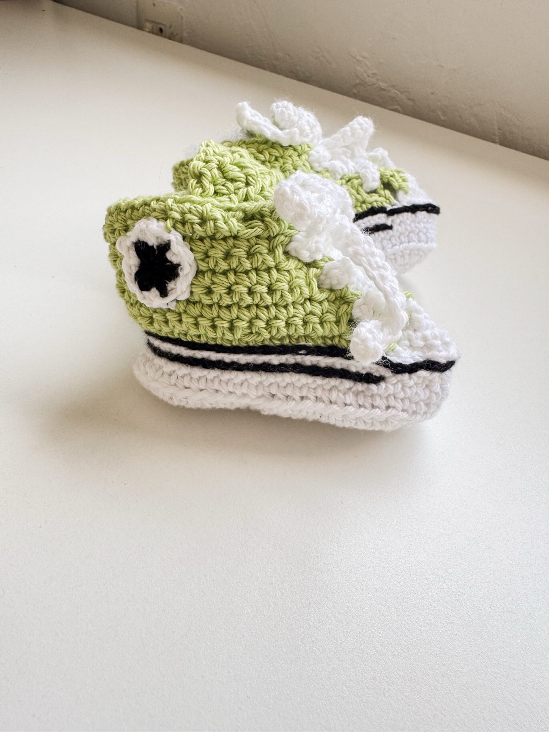 Patucos estilo Converse verde - Imagen 2
